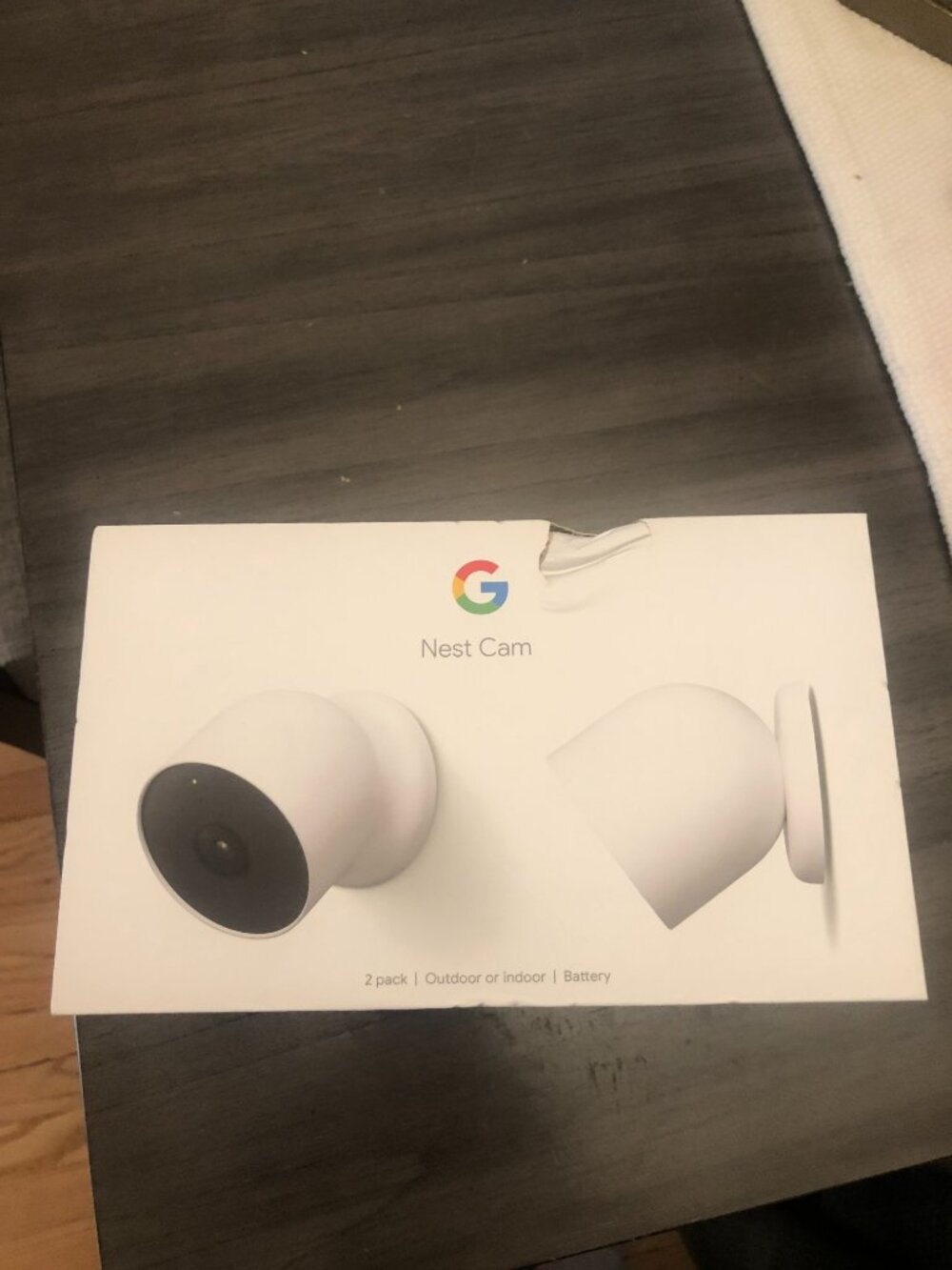 Google Nest Cam 2 Pack - Outdoor or Indoor